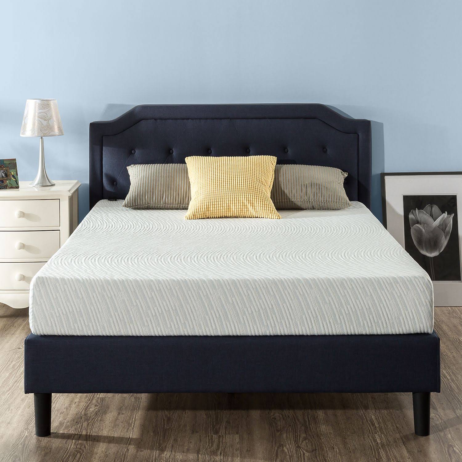 Zinus 8 inch Green Tea Pressure Relief Gel Memory Foam Mattress, Full