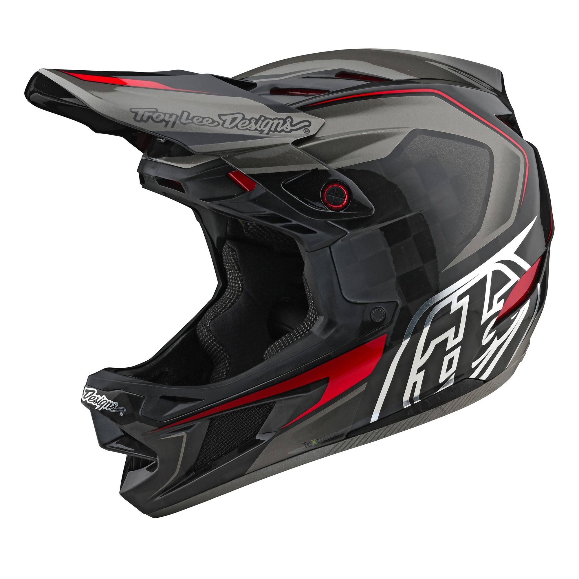 Troy Lee Designs D4 Carbon Helmet - Exile Gray 2x