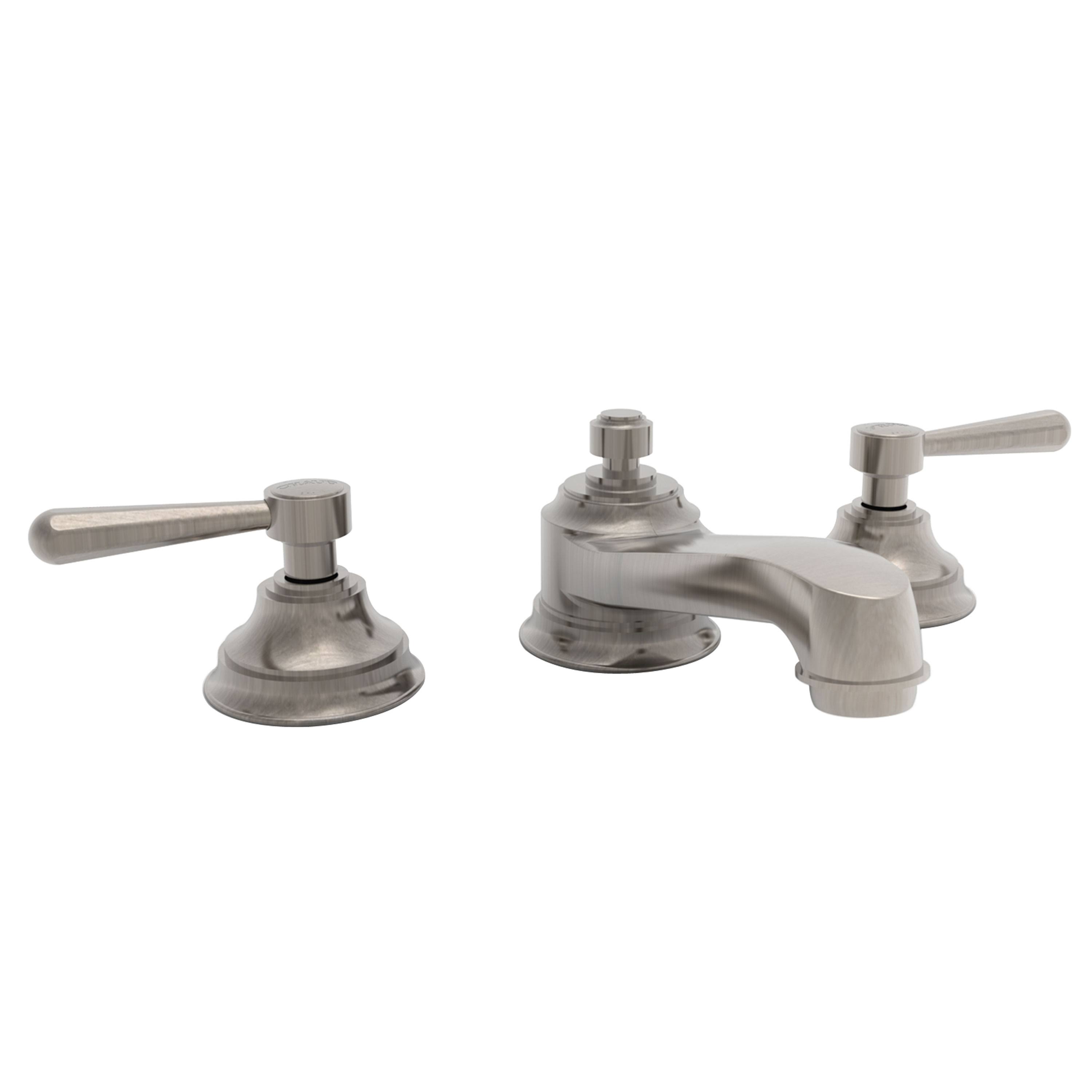 Newport Brass Astaire Widespread Lavatory Faucet Antique Nickel