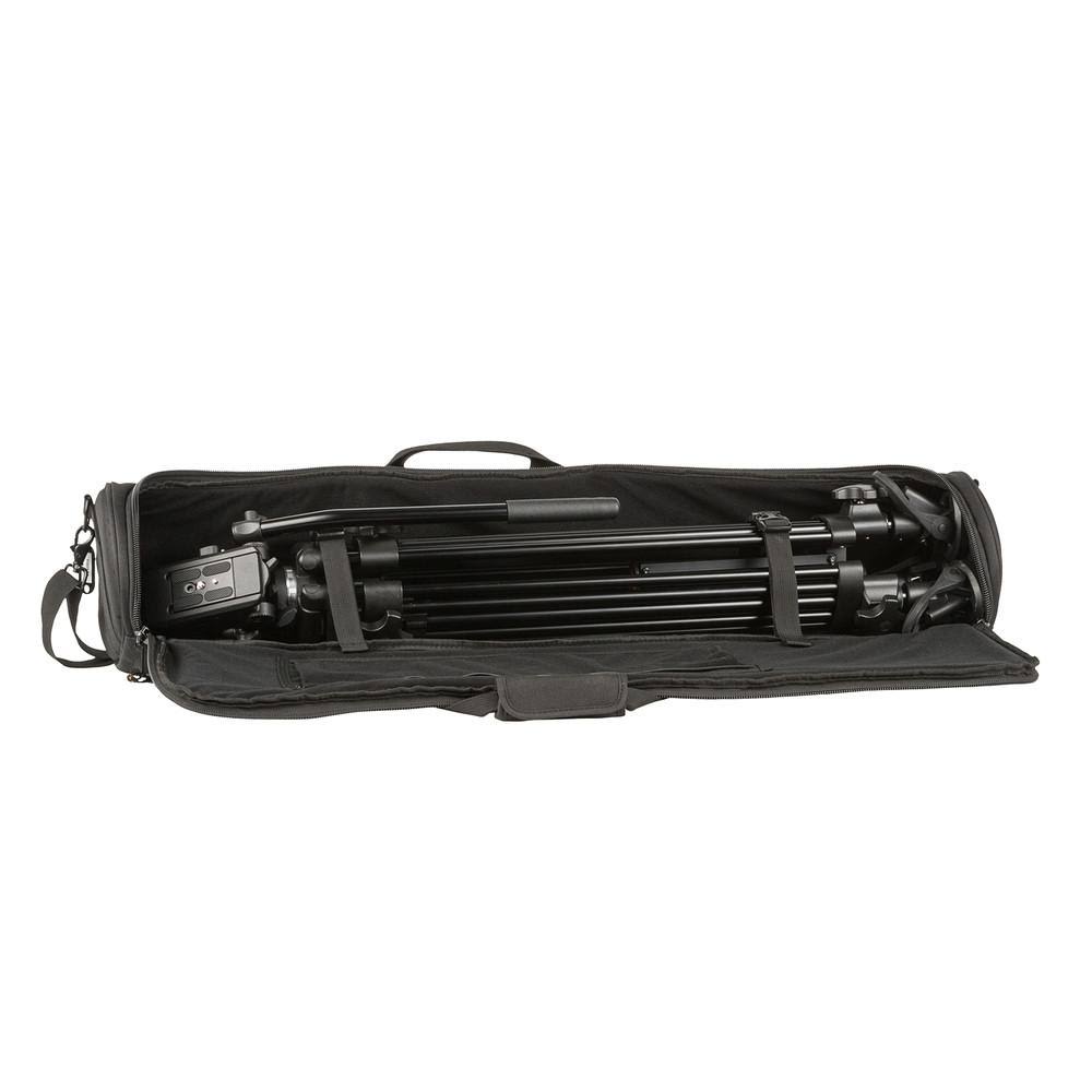 EG01A2: 2 Stage Aluminum Tripod w/ Fluid Pan / Tilt Head (E-Image)