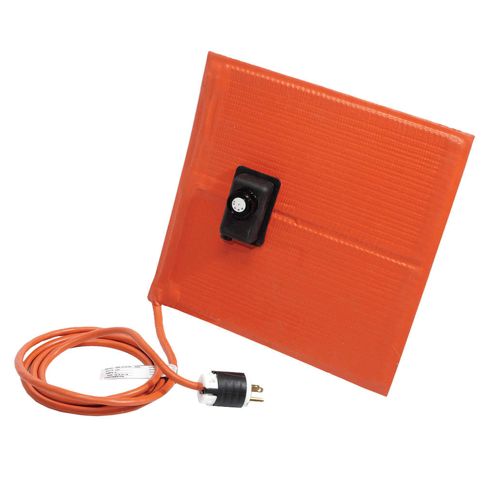 BriskHeat Silicone Rubber HEATING Blanket Srp06361Adjb Adj 6x22Wx3&L