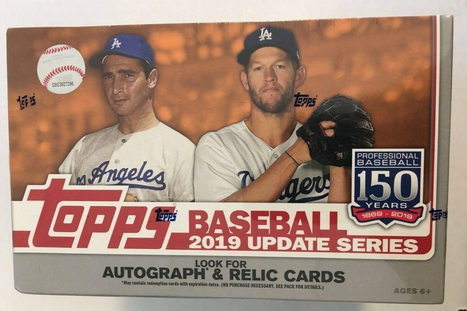 2019 Topps Update Baseball 24ct Retail Box