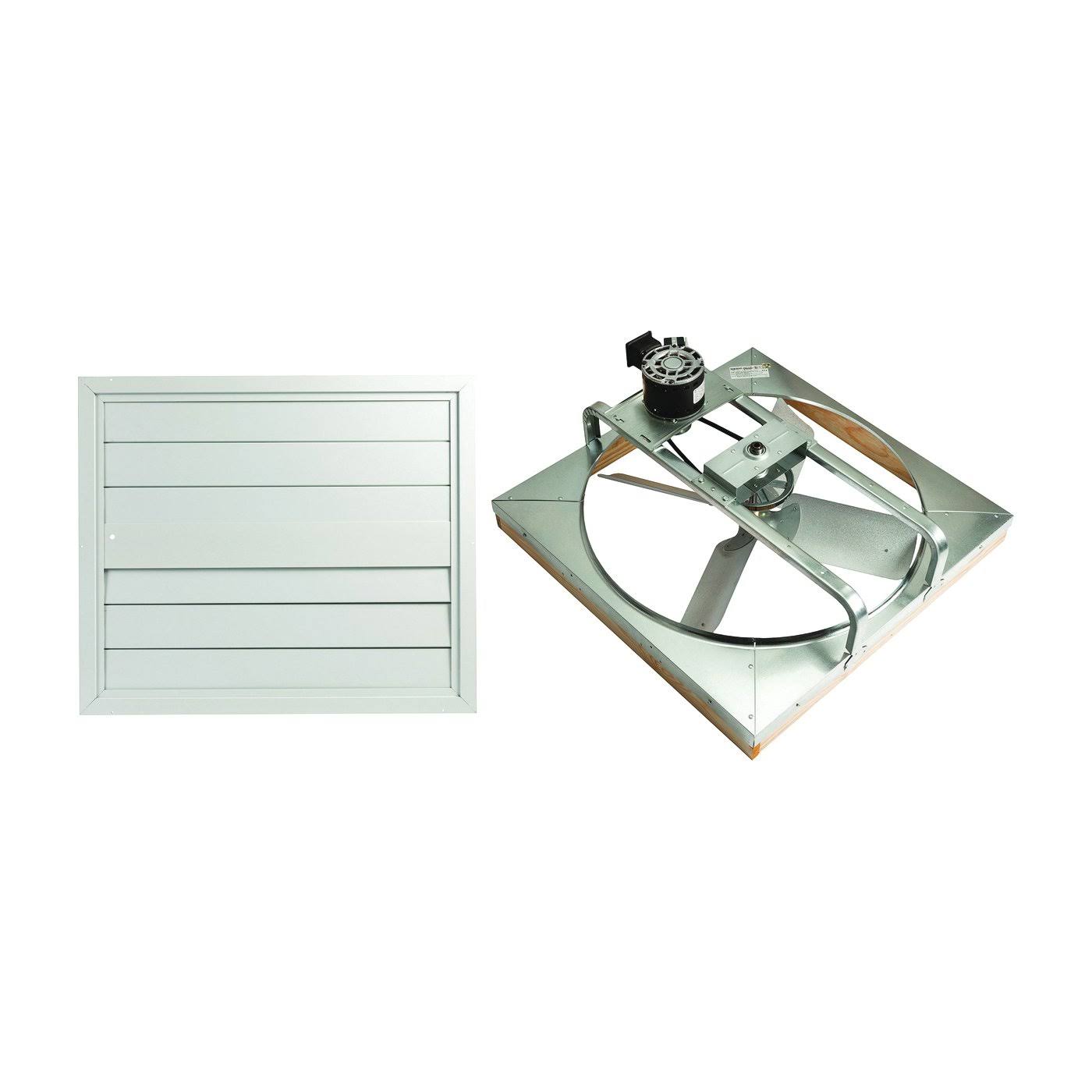 Master Flow Deluxe Whole House Fan 30x22 Belt Drive 6000 CFM 30bwhfs