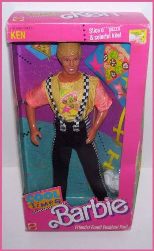 Barbie 1988 Cool Times Ken Doll