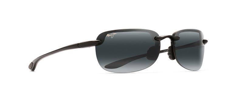 Maui Jim Sandy Beach Sunglasses - Gloss Black/Neutral Grey Mirror