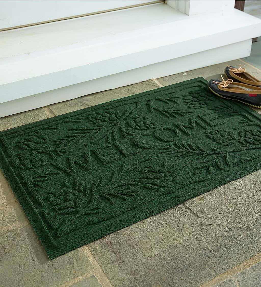 Waterhog Pine Welcome Doormat, 2& x 3&