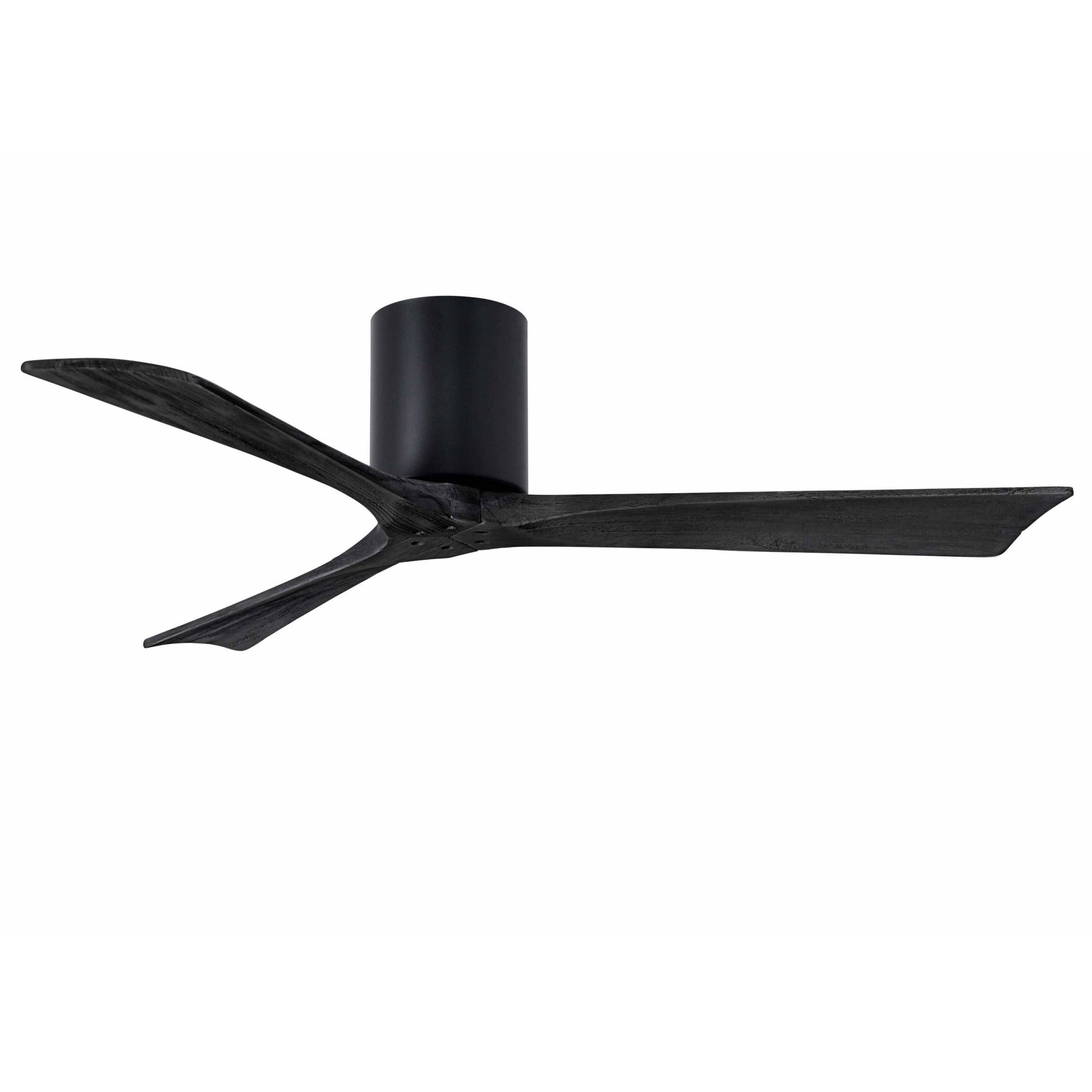 Matthews Fans IR3H-BK-BK-52 Irene - Ceiling Fan Matte Black 52