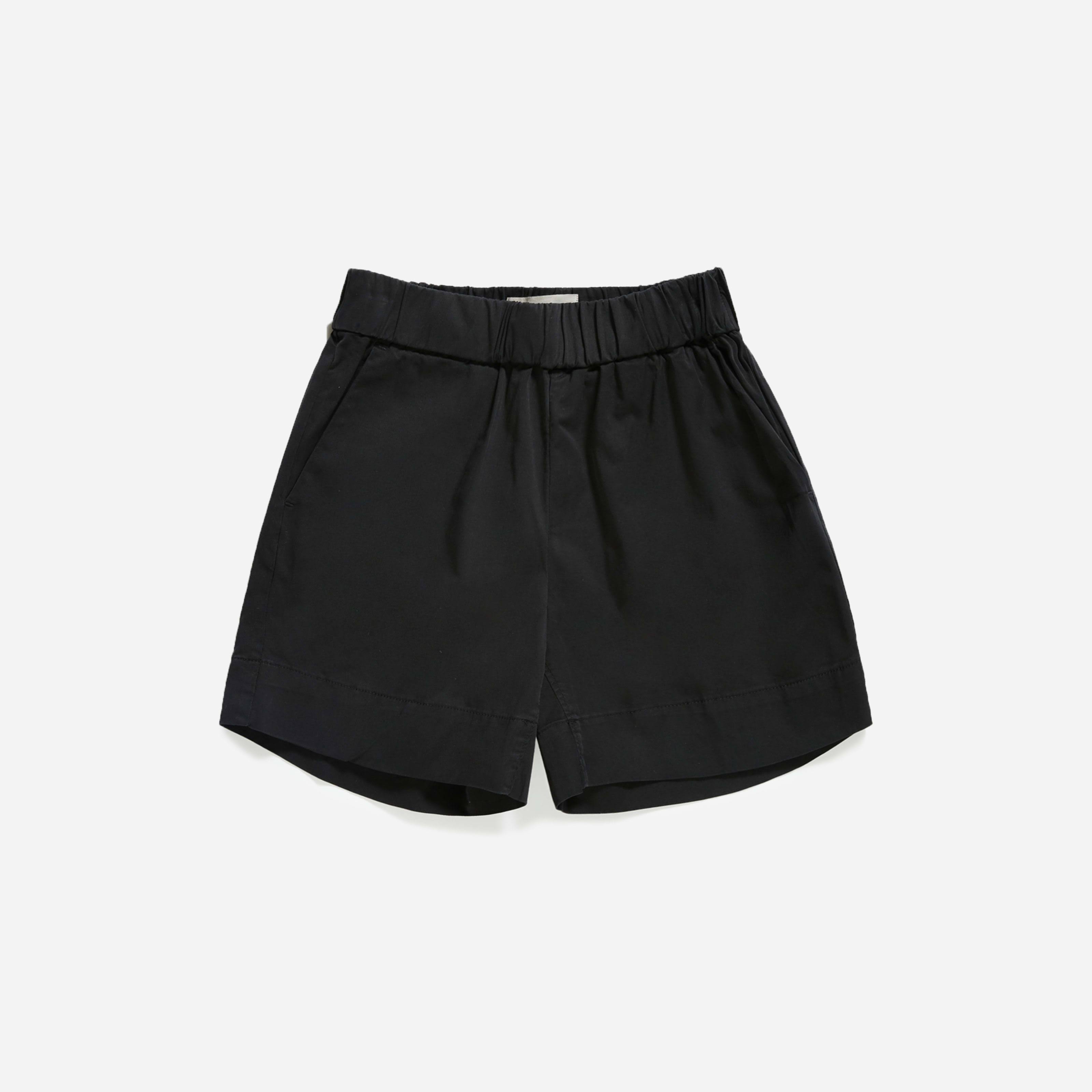 Women's Easy Short by Everlane in Washed Black, Size 0
