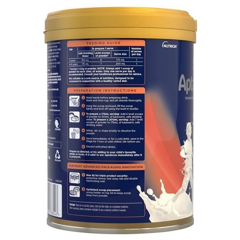 Aptamil-AptaGrow Nutrient Dense Drink for 3+ Years 900g