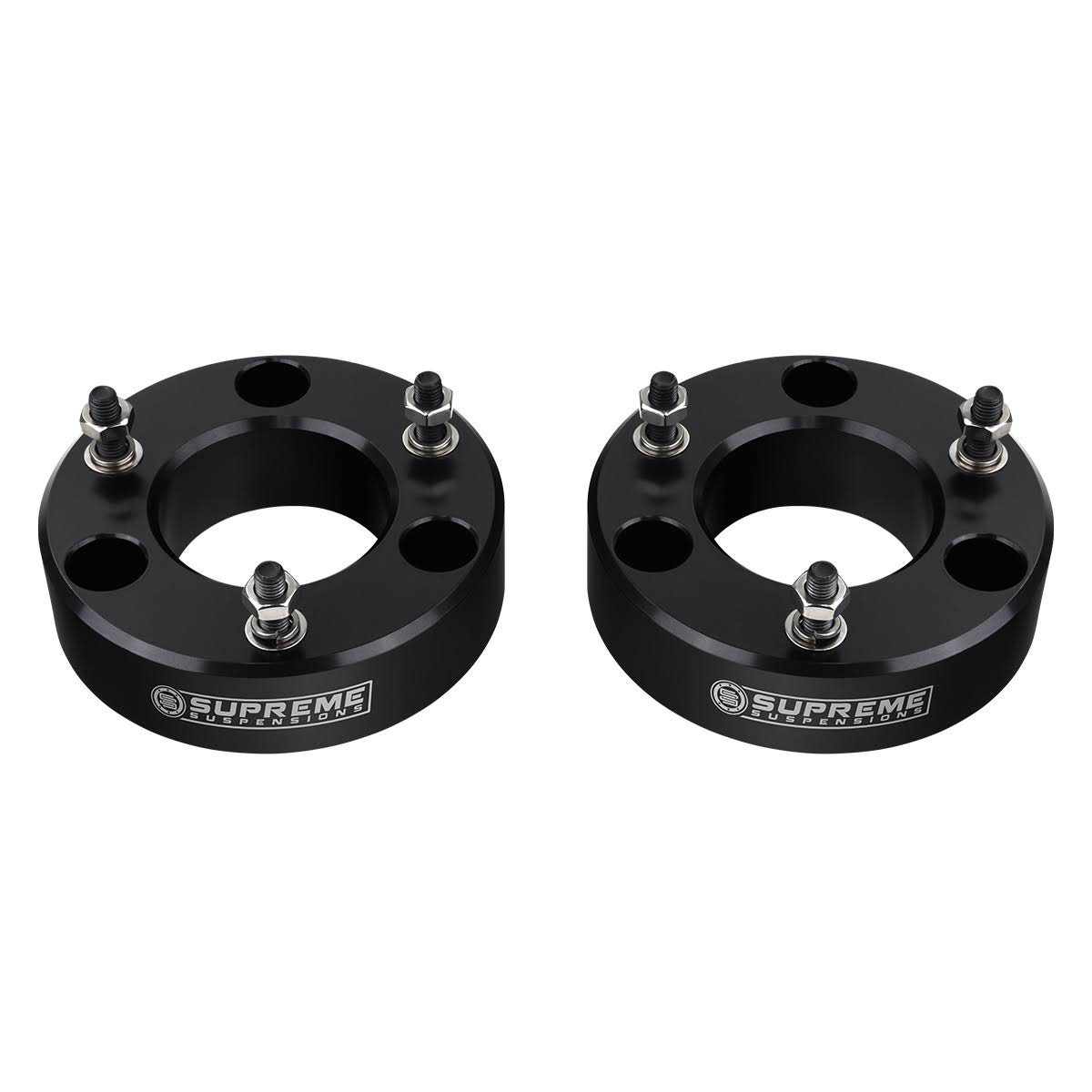 Silverado Supreme Suspensions 1500 3 in. Pro Billet Front Strut Spacer Leveling Kit Chevy 1500