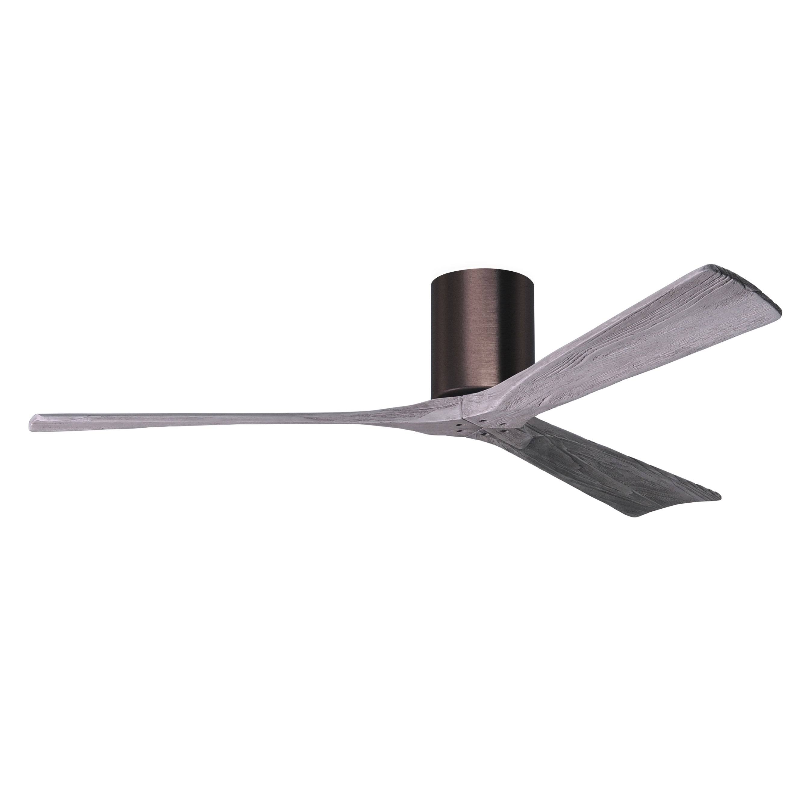 Irene Hugger Ceiling Fan by Matthews Fan Company, Brushed Bronze, IR3H-BB-BW-60