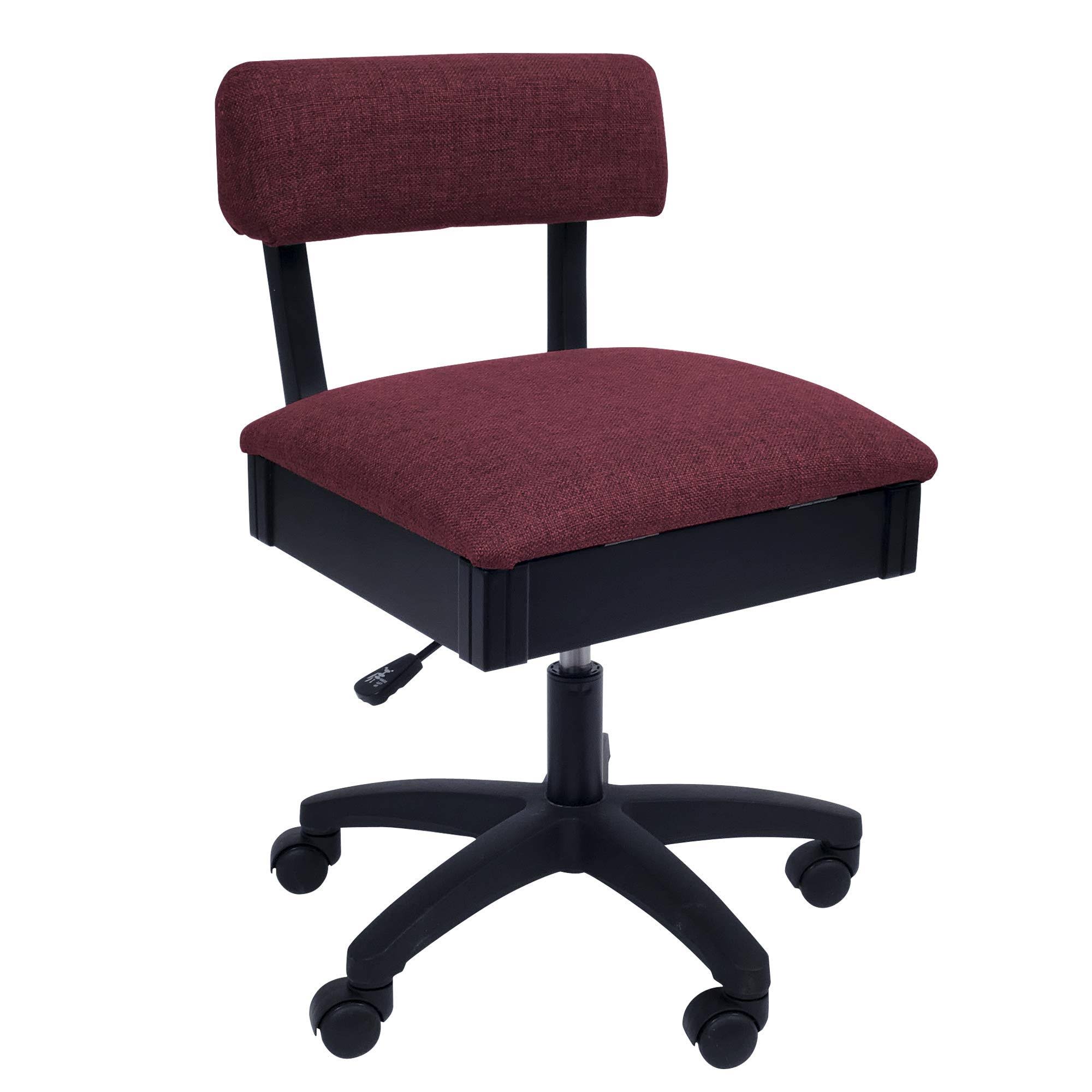 Arrow Hydraulic Sewing Craft Chair Crown Ruby