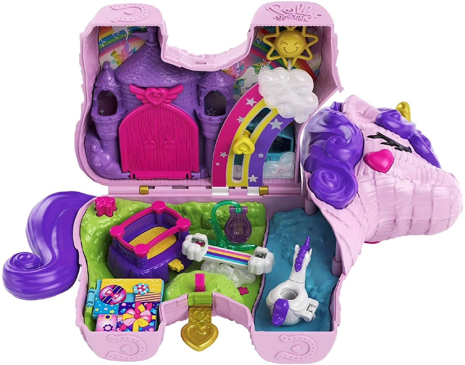 Polly Pocket Unicorn Party Playset