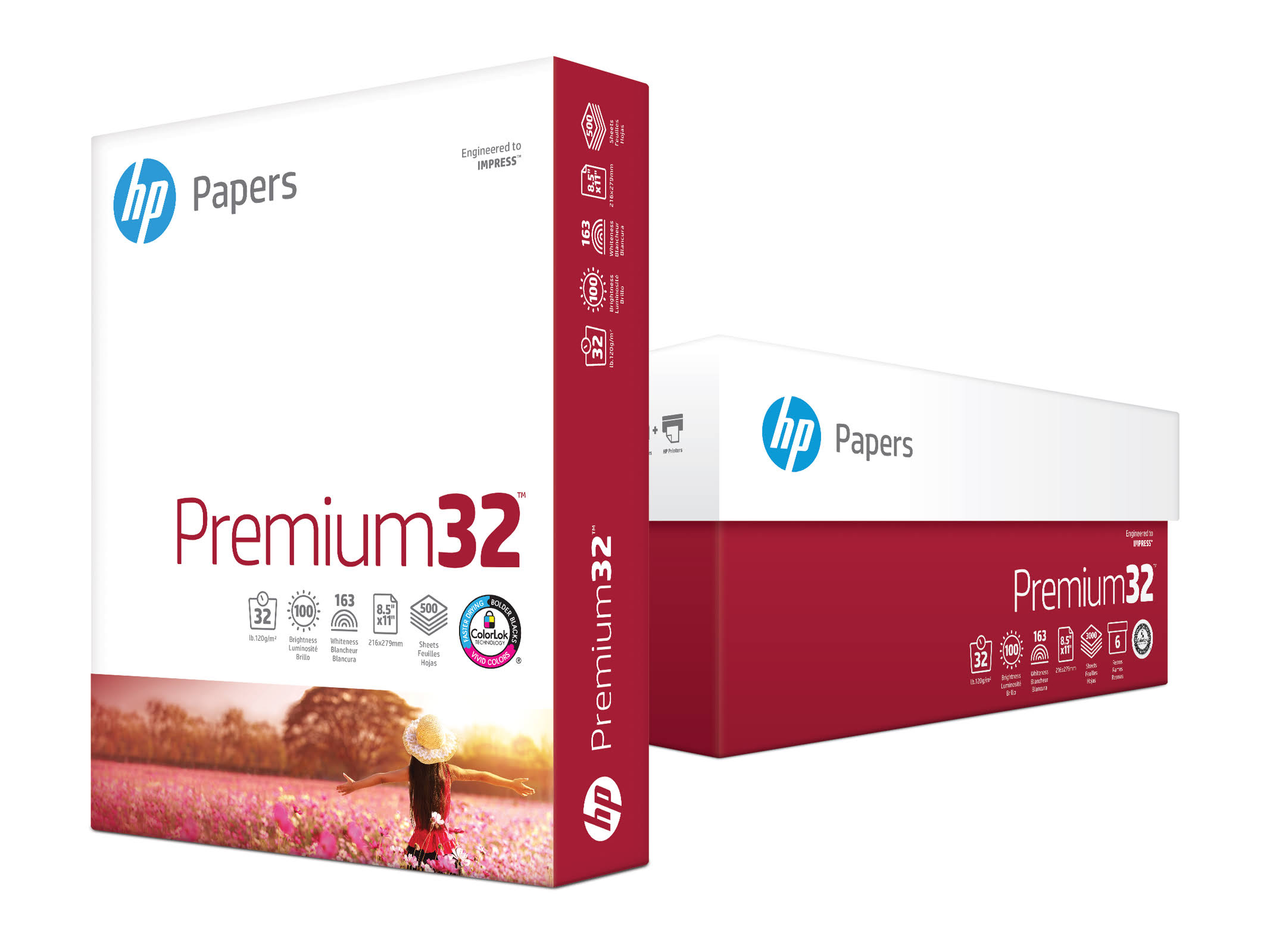HP 8.5 x 11 Premium Choice LaserJet Paper (500-Sheets)