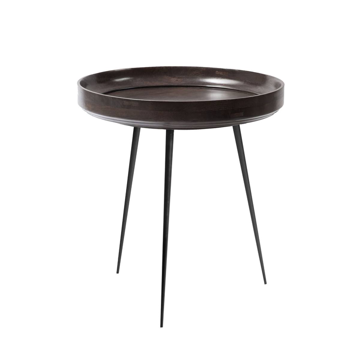 Mater Medium Bowl Table in Brown