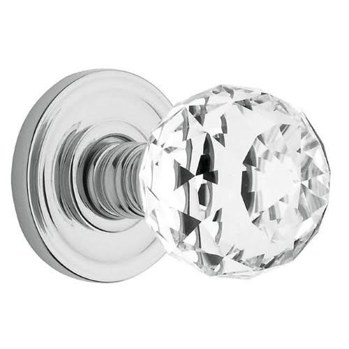Baldwin 5009260MR Estate Knob, Polished Chrome