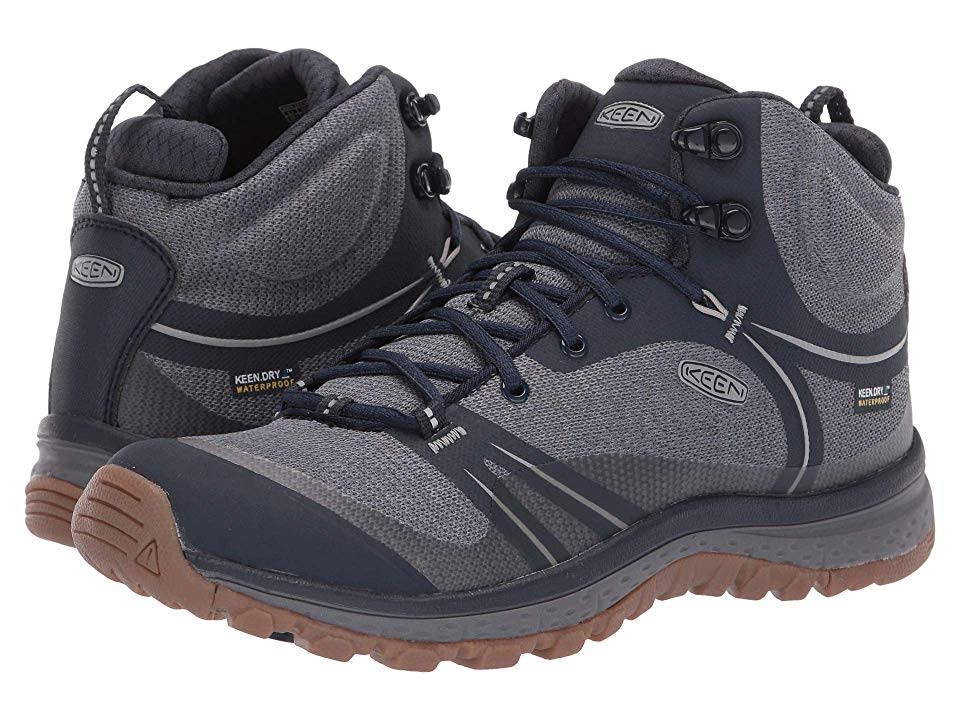 Keen Women's Terradora Waterproof Mid Hiking Boots Blue 8