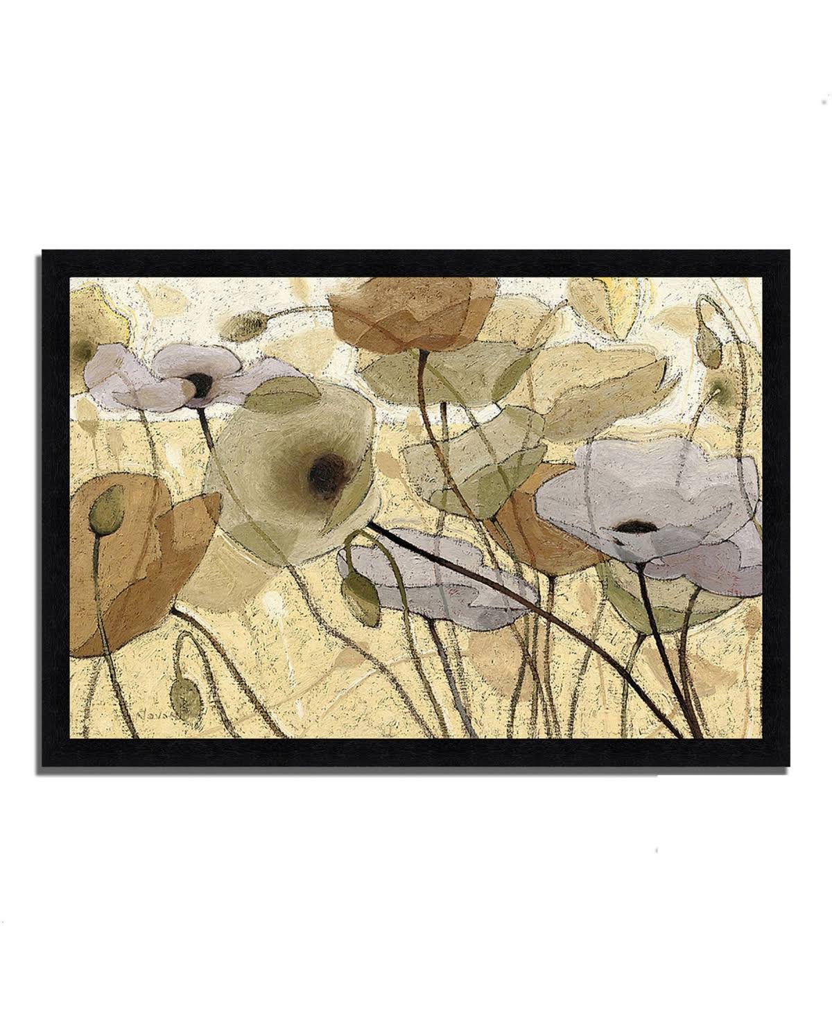 23x22 x 33x22 Fluidity IV by Shirley Novak Framed Painting Print