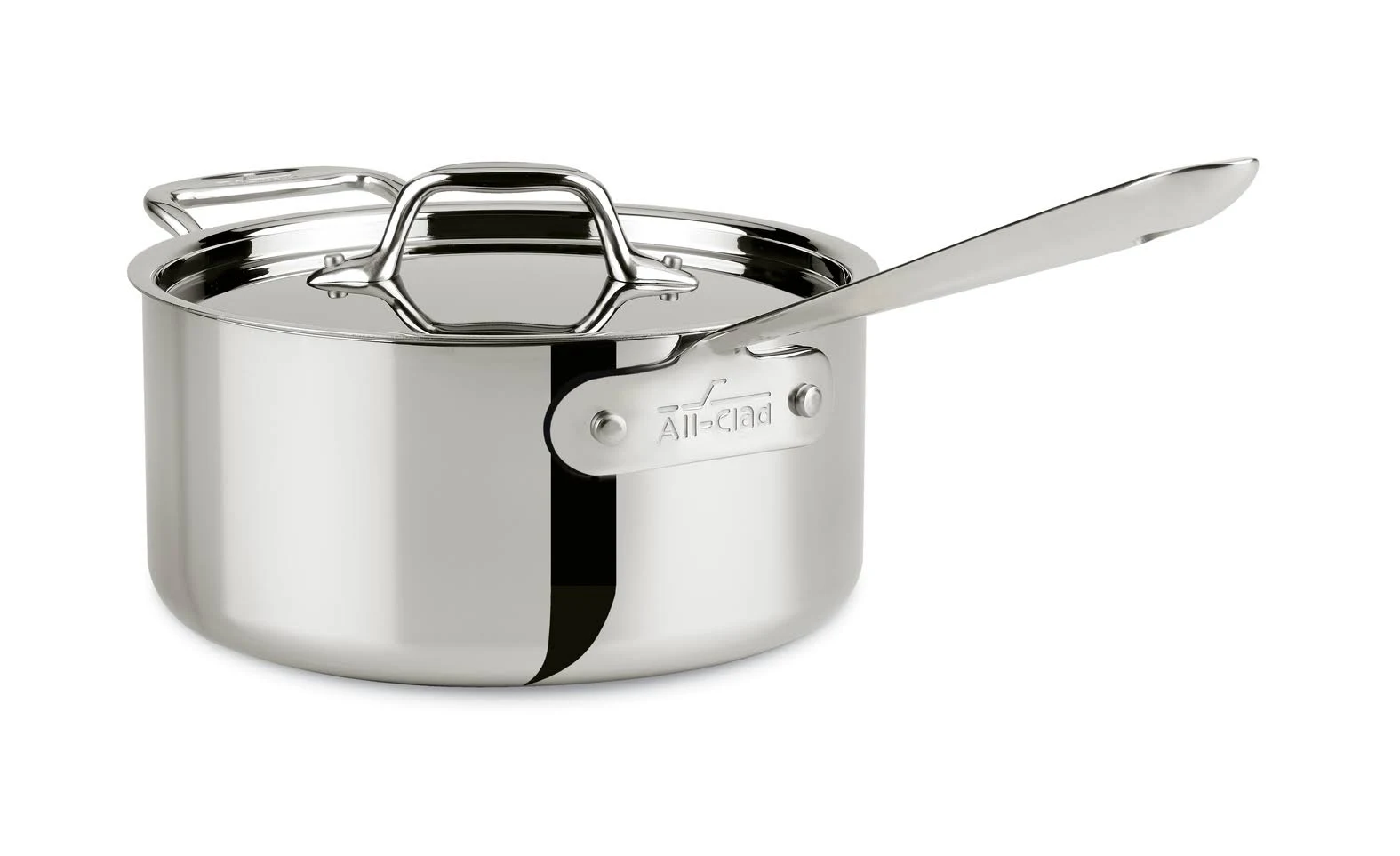 All-Clad Stainless Steel 3-Quart Sauce Pan with Loop u0026 Lid