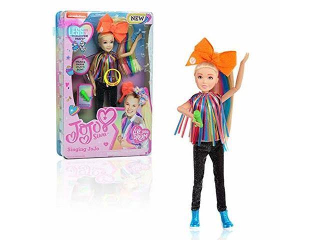 Jojo Siwa Singing Fashion Doll Figure Large Bow Girls Kids Toy Sings Songs 10x22