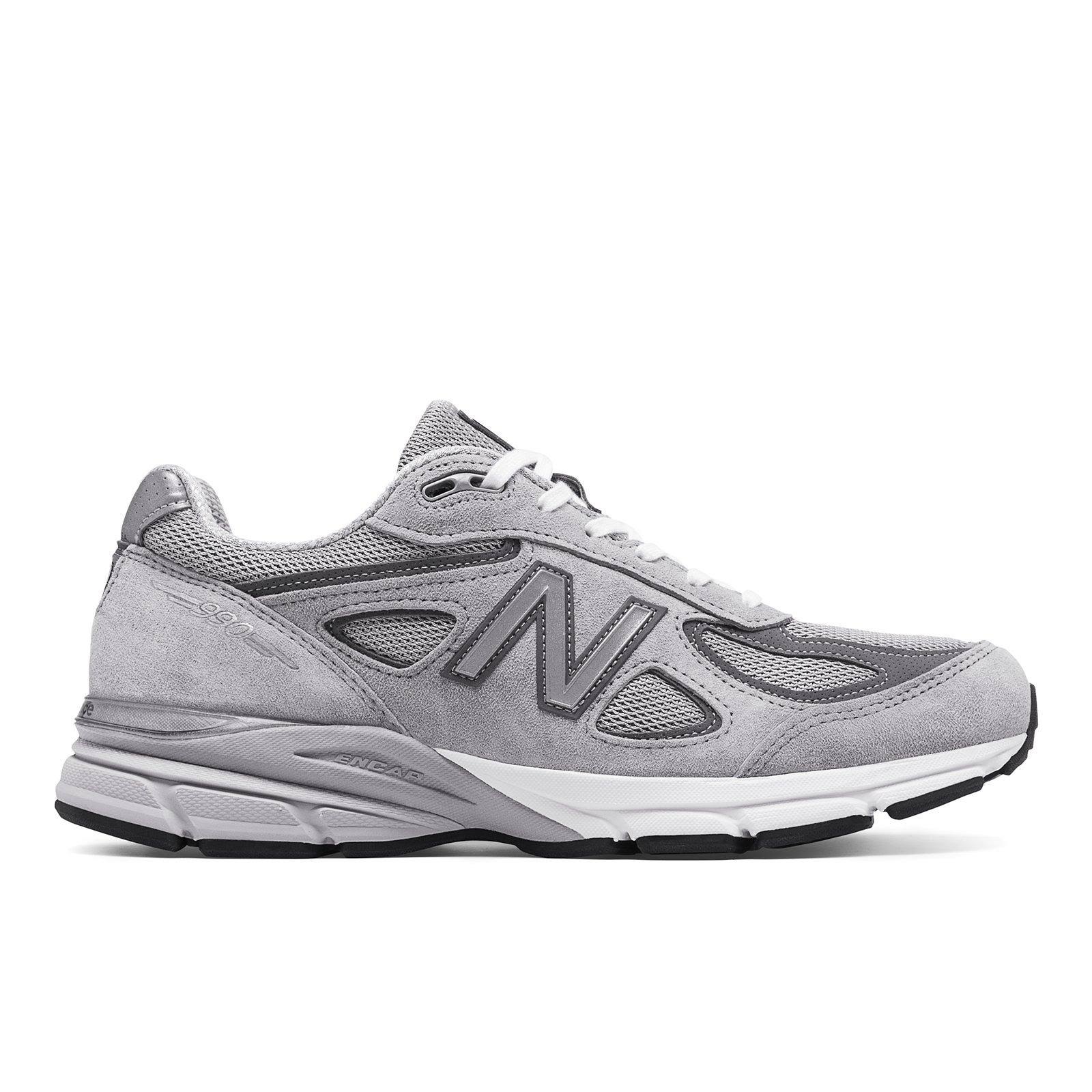 New Balance 990v4 Grey Men's Running Shoe Size 9.5