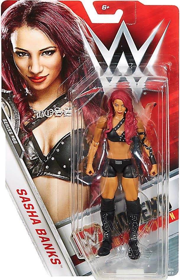 Mattel WWE Wrestling Series 69 Sasha Banks 6x22 Action Figure