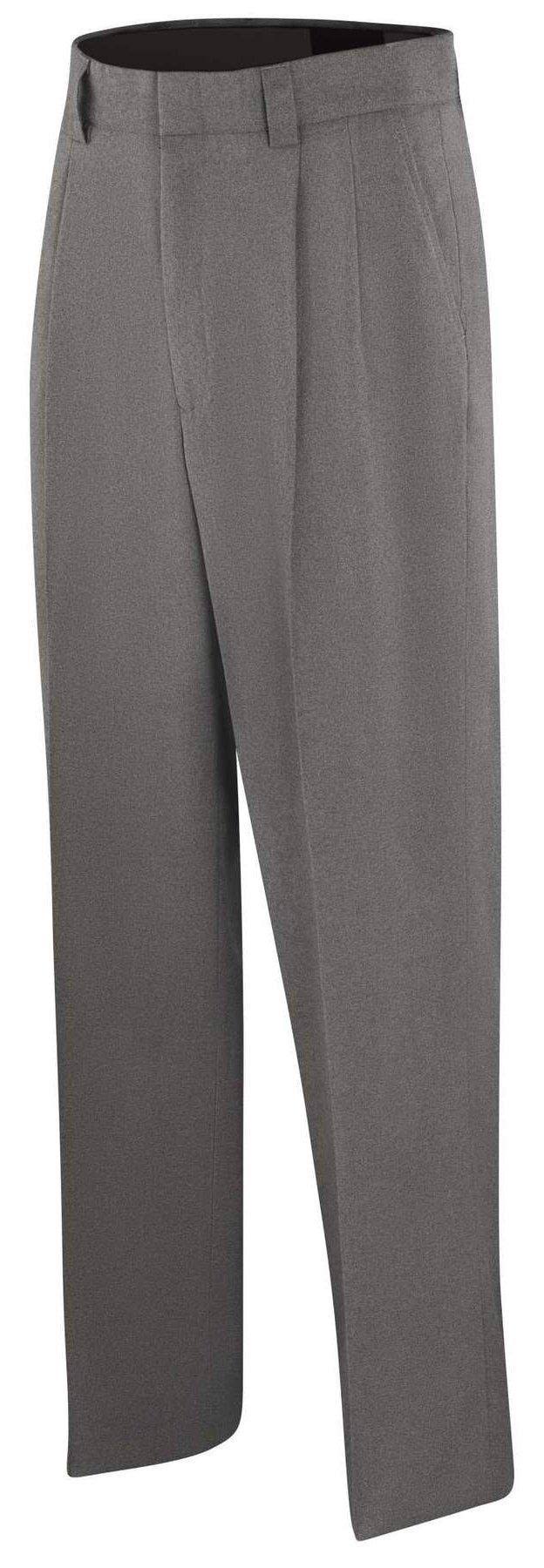 Adams Men's Pleated Stretch Combo Umpire Pants Heather Grey 42