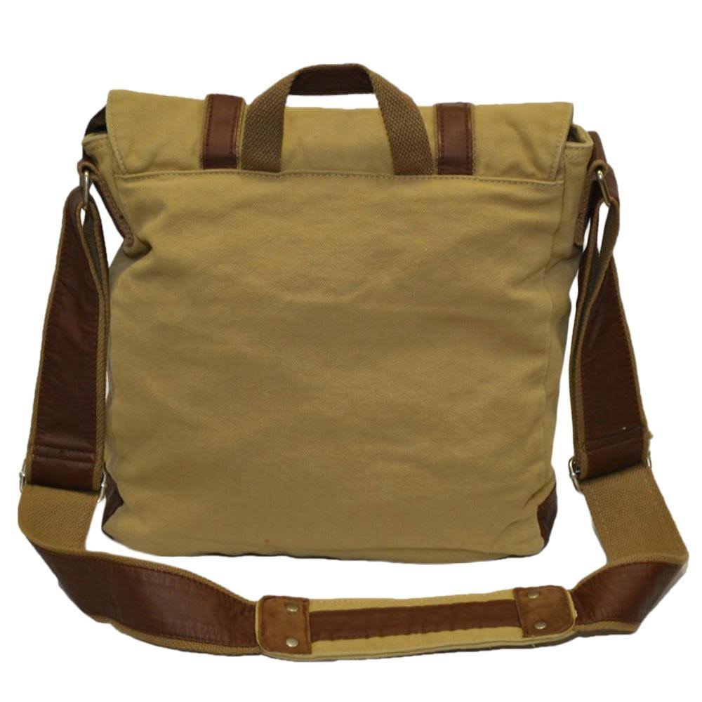 Canyon Outback Urban Edge Grady Canvas Messenger Bag Tan