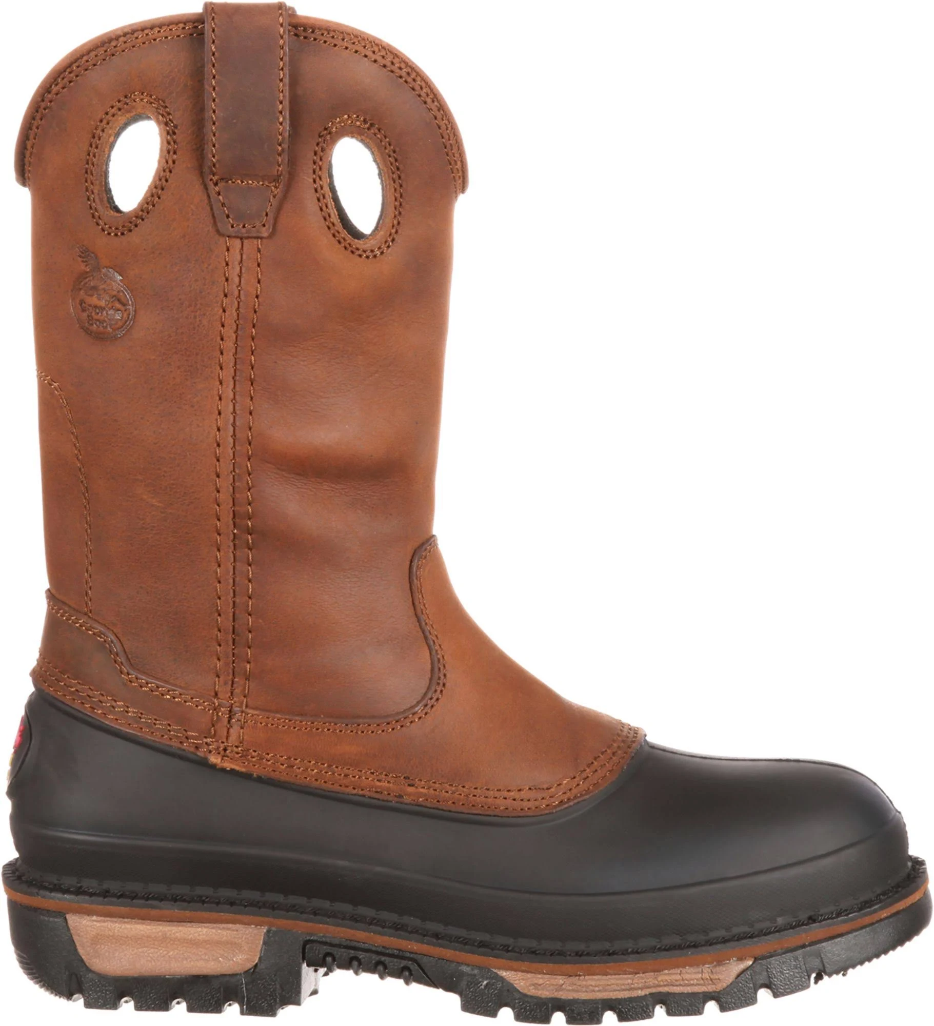 Georgia Boot Men's Muddog Wellington Work Boots, Brown