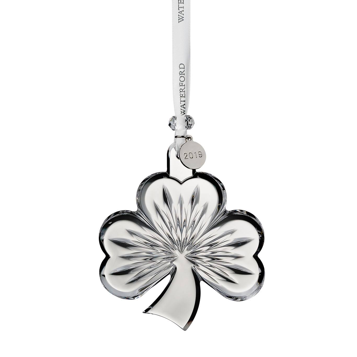 Waterford Crystal 2019 Shamrock Ornament