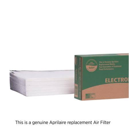 Aprilaire 501 (2-Pack) - 16 inch x 27 inch x 6 inch Pleater Air Filter, MERV 10, Size: 16x27x