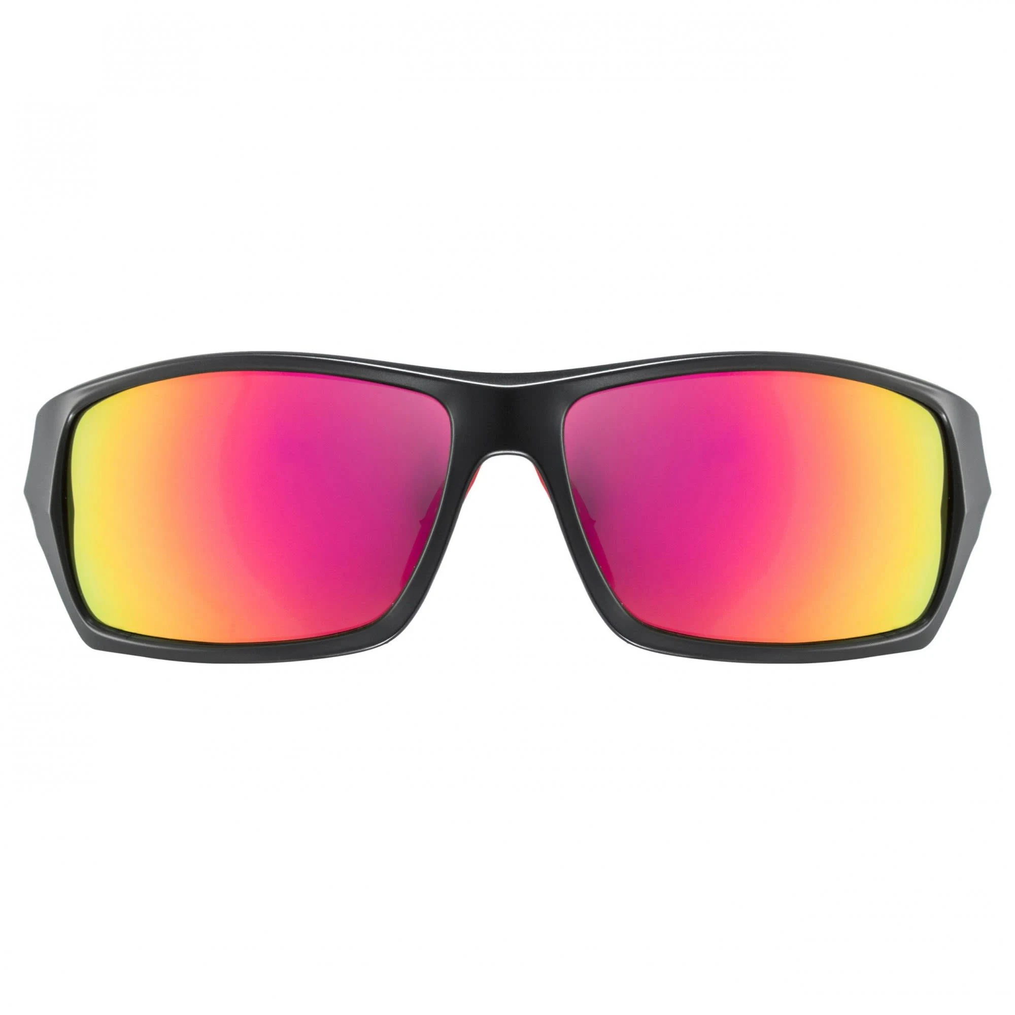Uvex Sportstyle 222 Pola Black Mat Red Mirror Red Polarized Medium