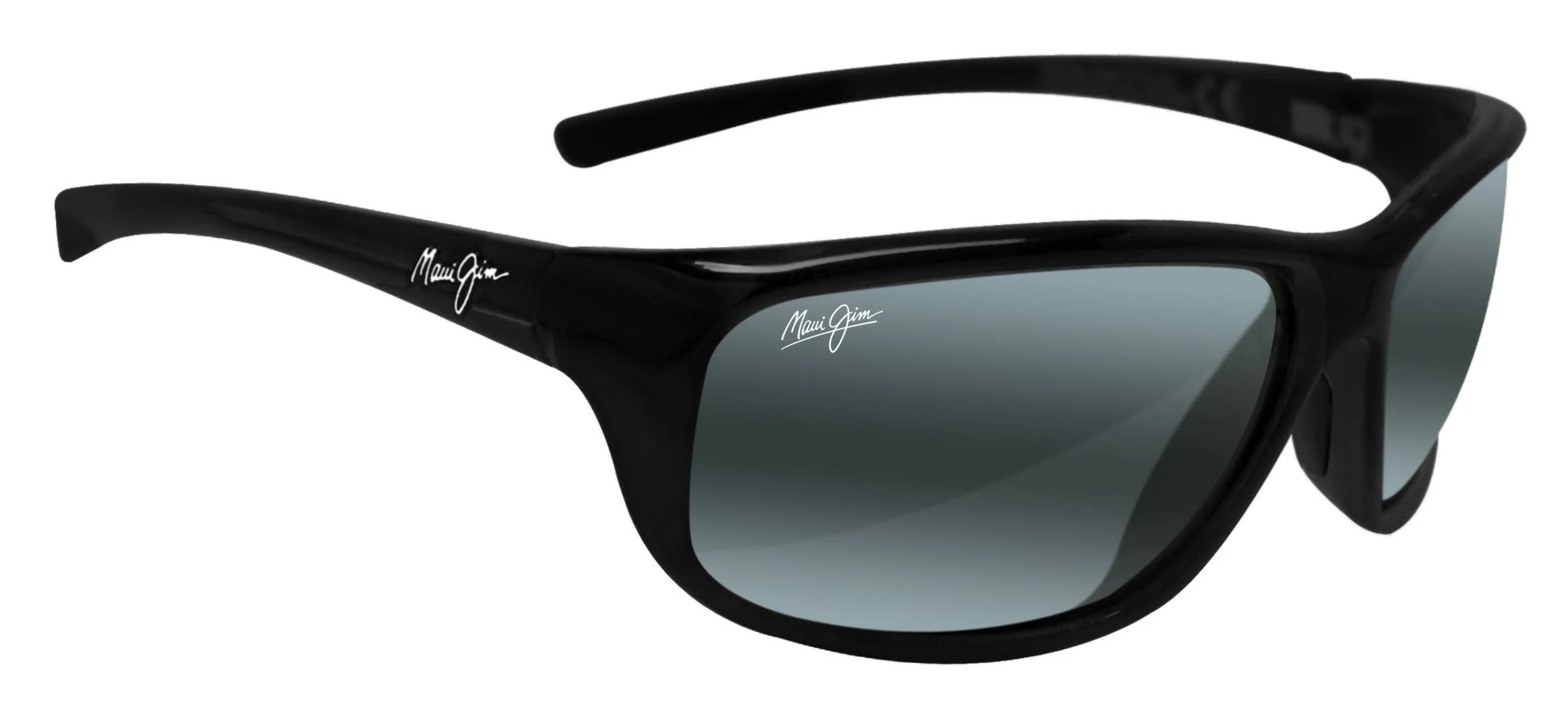 Maui Jim Spartan Reef Sunglasses - Gloss Black