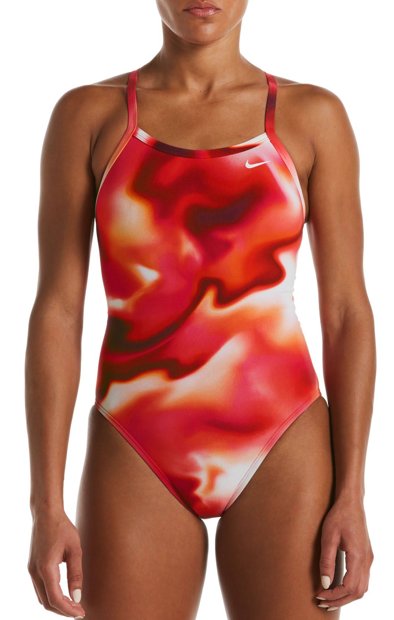 Nike Swim Women's Amp Axis Racerback One Piece - University Red 22