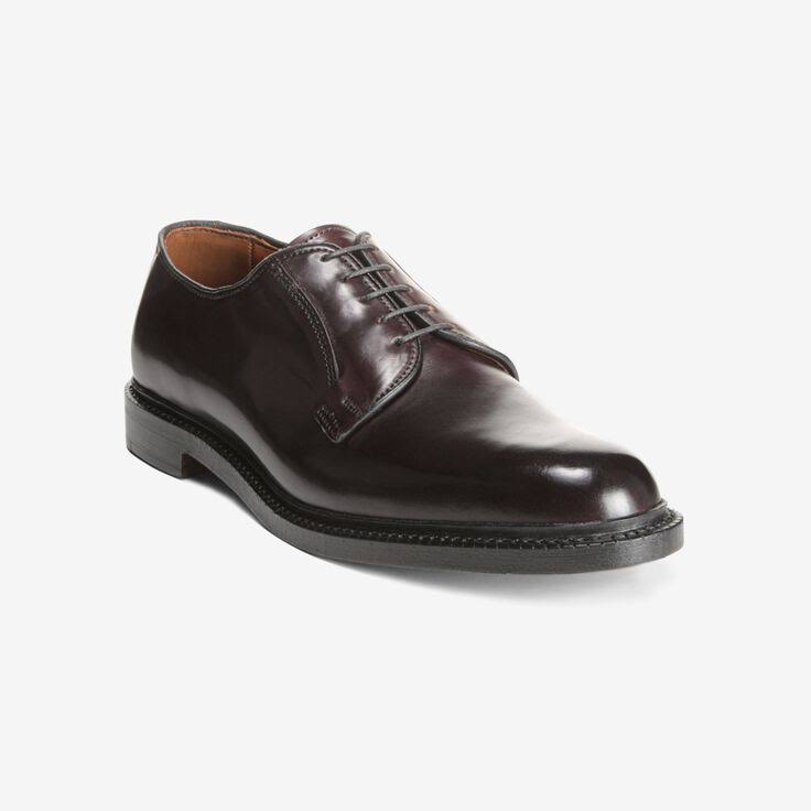 Allen Edmonds Leeds Shell Cordovan Derby Shoe - Burgundy
