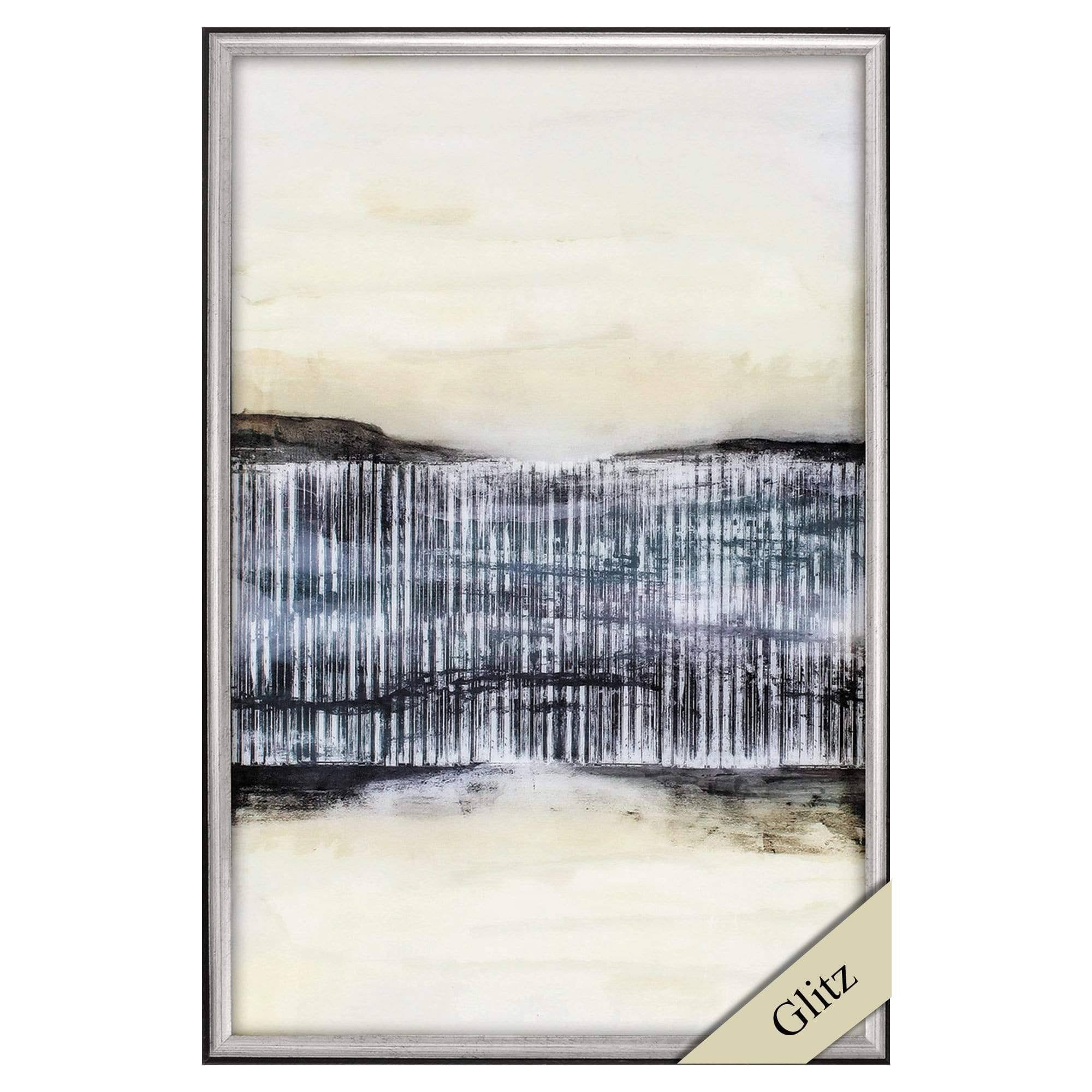 19x22 x 29x22 Silver Frame Divided Horizon II