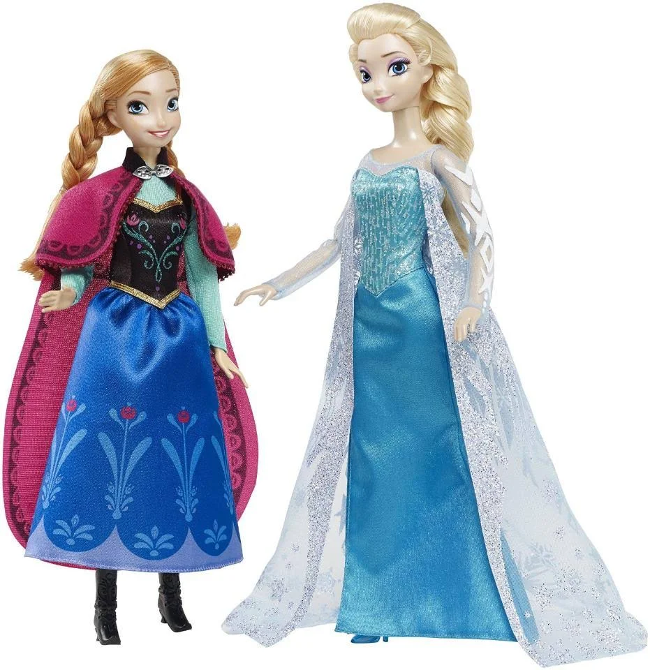Disney Signature Collection Frozen Anna and Elsa Doll (2-Pack)