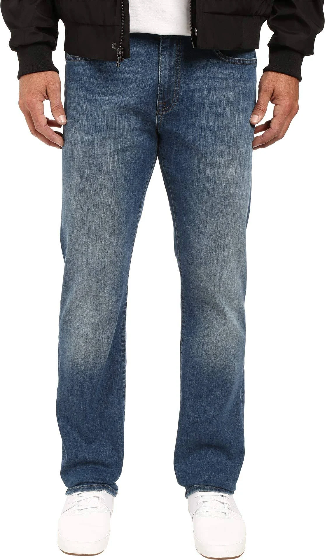 Mavi Men&s Myles Mid Rise Straight Leg Jeans