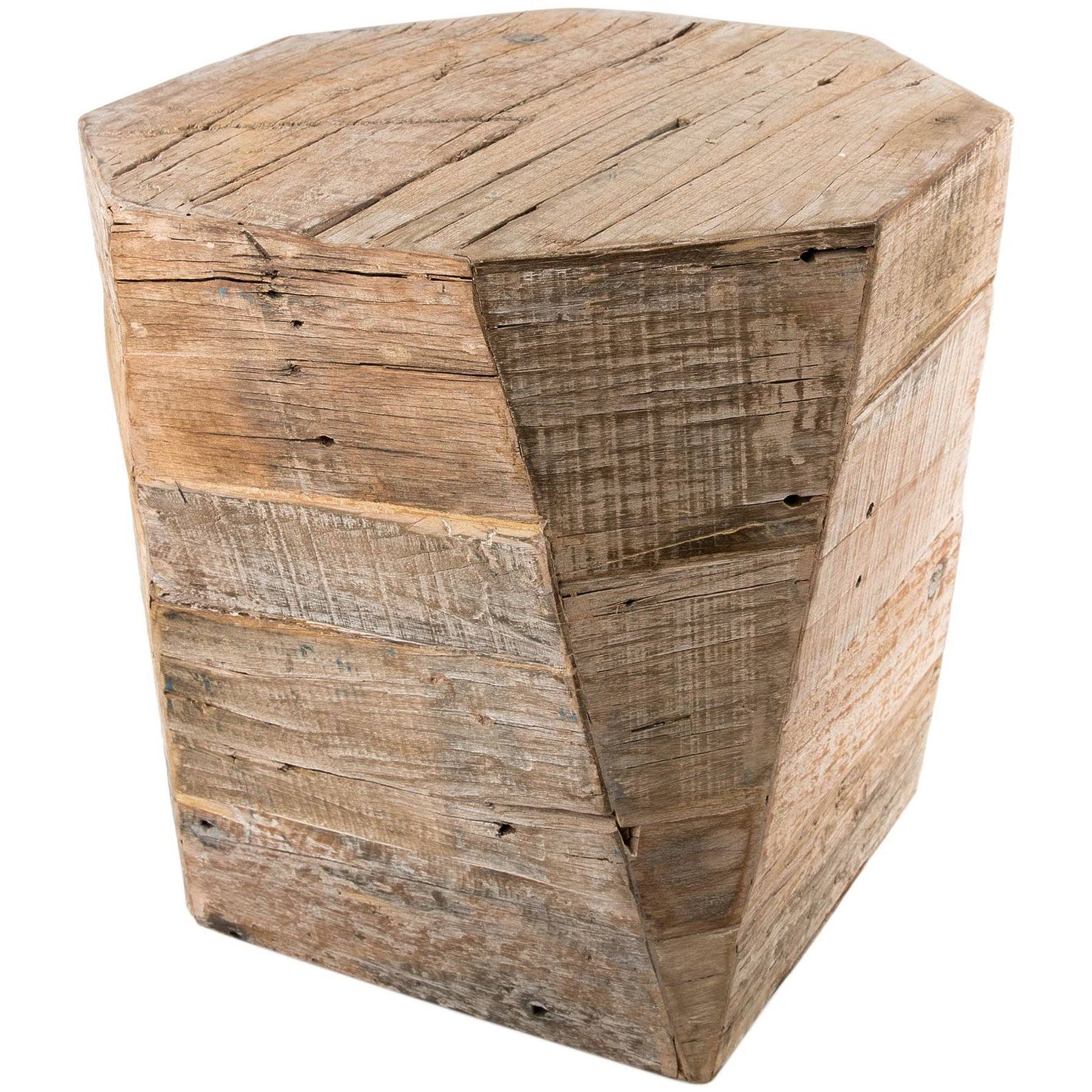 Mercana Stowe II Side Table in Light Brown