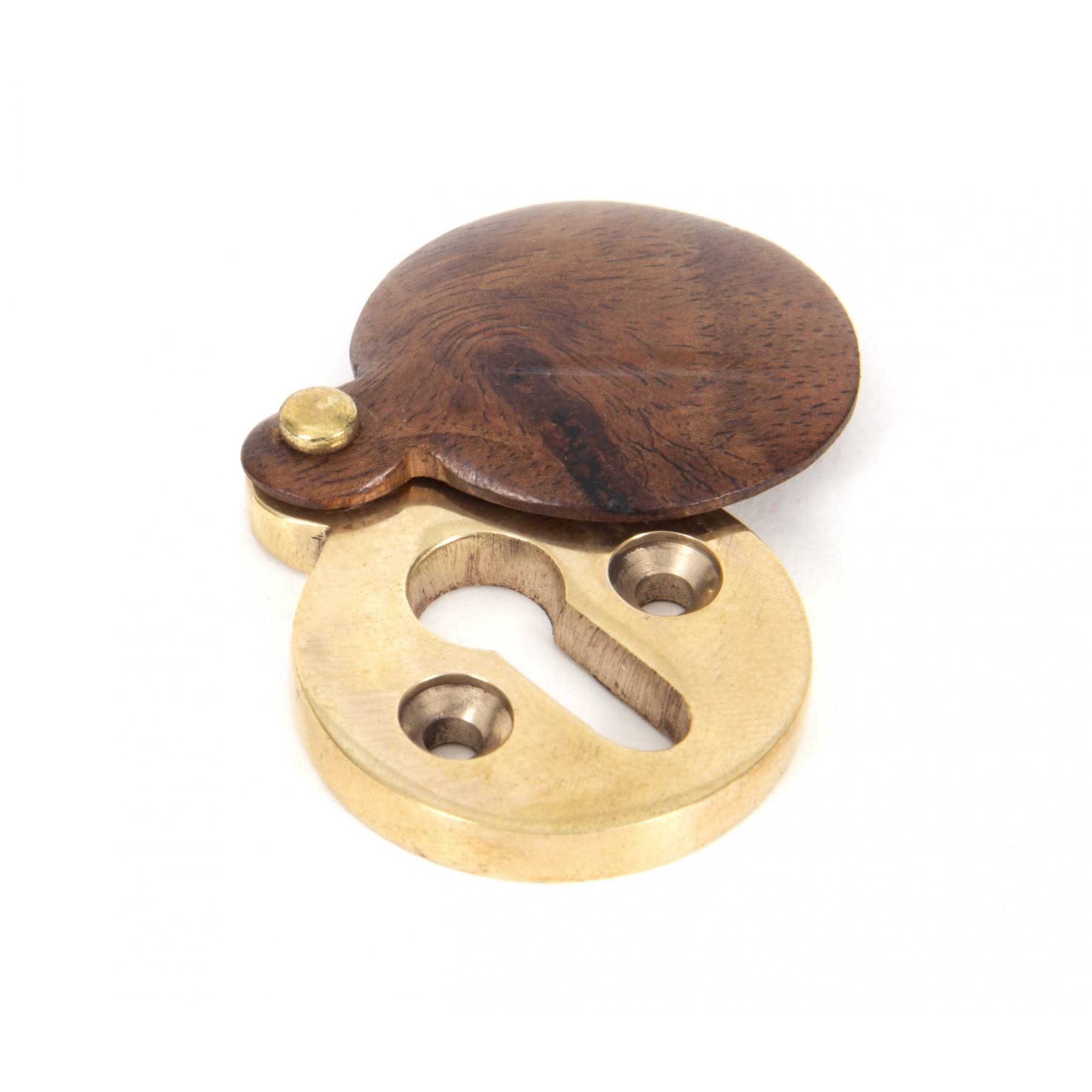 from The Anvil Round Escutcheon - Rosewood - 30mm - standard...