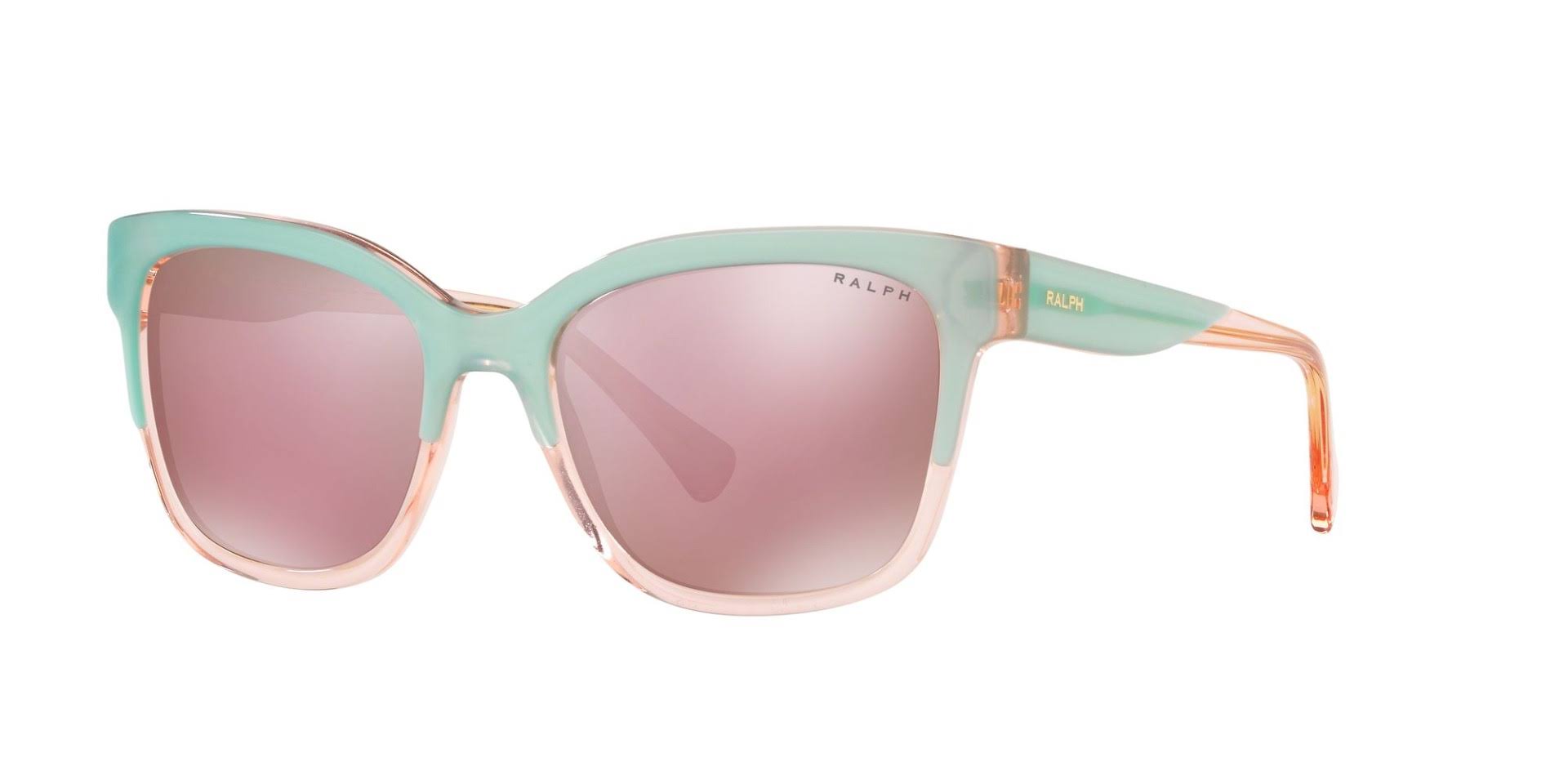 Ralph Sunglasses RA5247 57231T Top Green/Light Rose 55 mm
