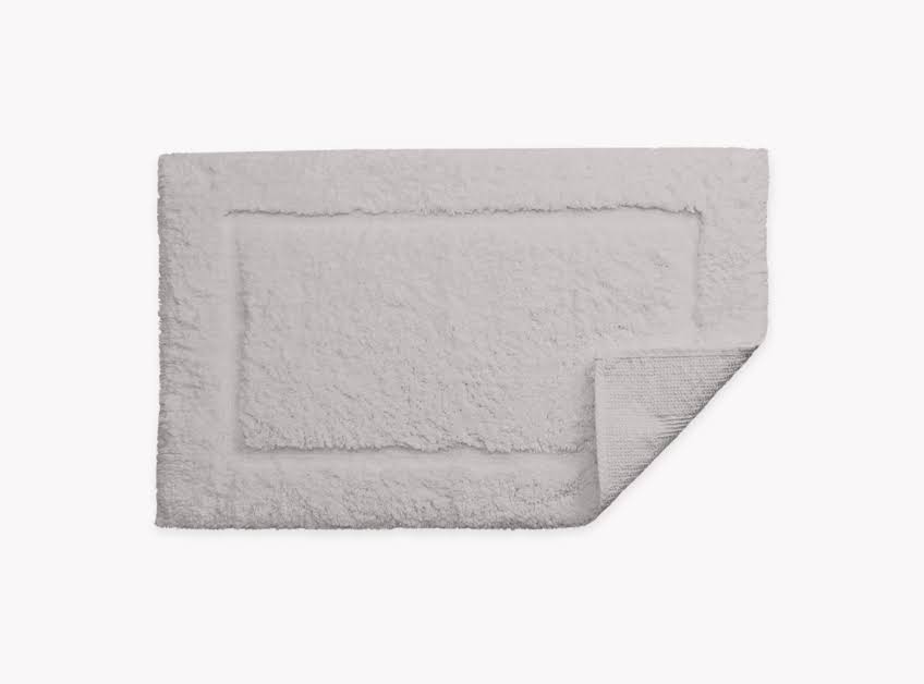 Matouk Milagro Large Bath Rug - Sterling