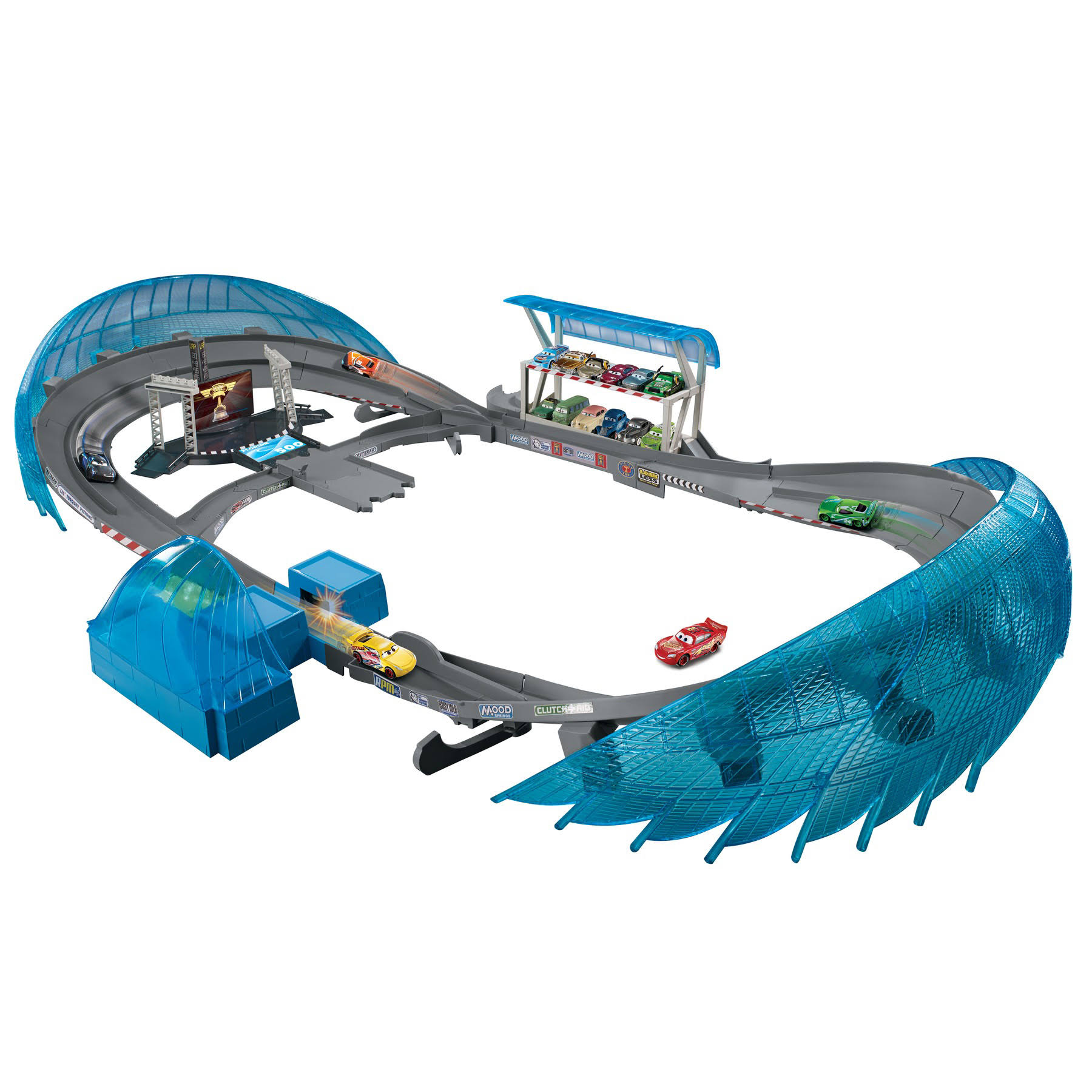 Disney Pixar Cars 3 - Ultimate Florida Speedway Track Set - multicolor