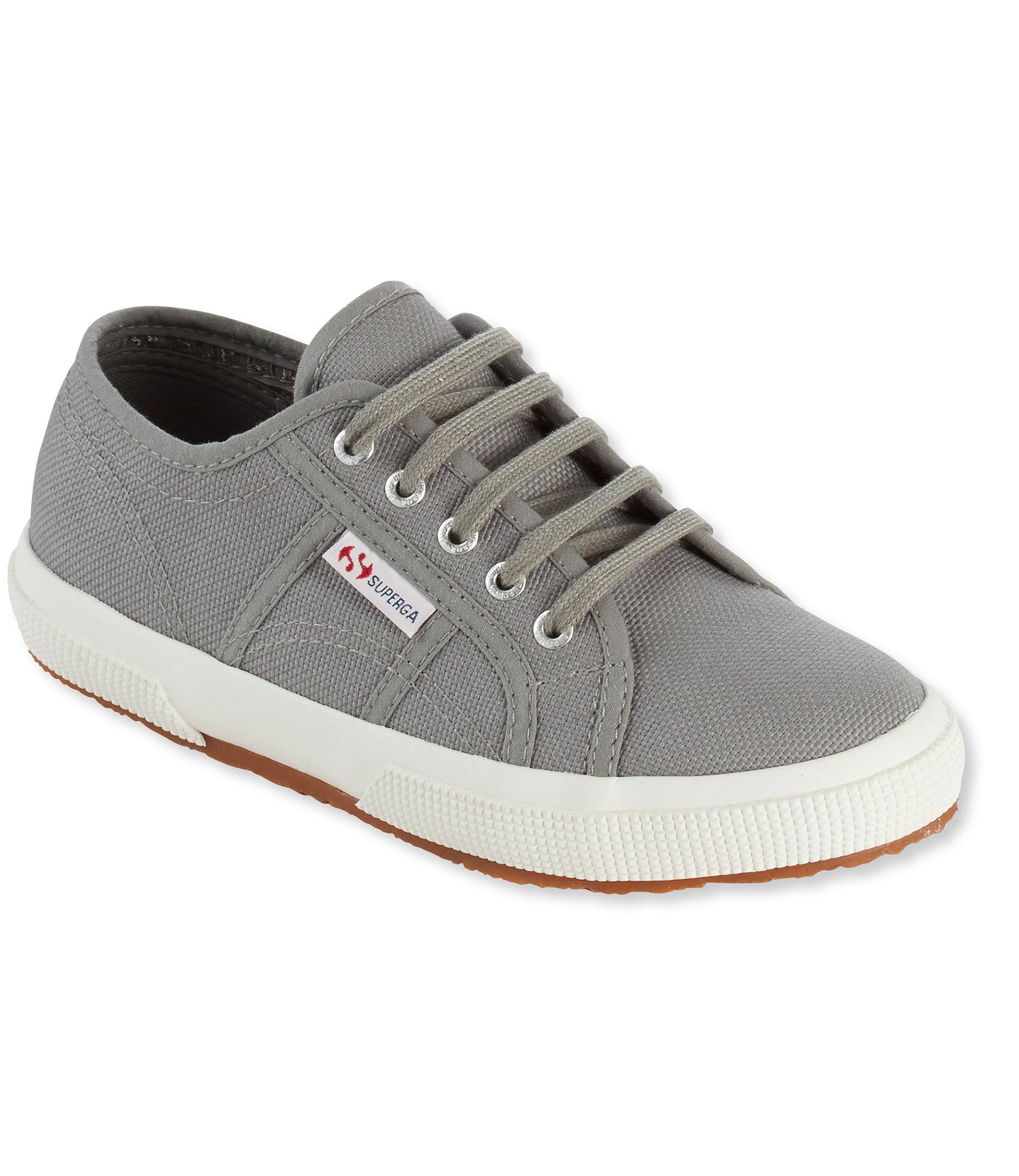 Superga Kids 2750 Jcot Classic (Toddler/Little Kid) (Grey Sage) Kids Shoes