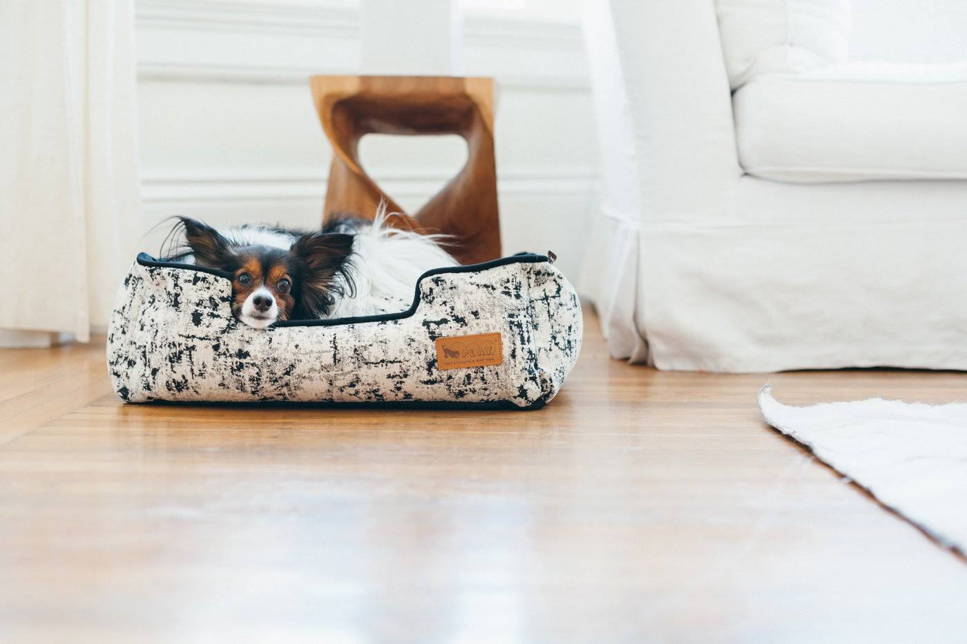 P.L.A.Y. Celestial Lounge Dog Bed - Midnight Blue - Large