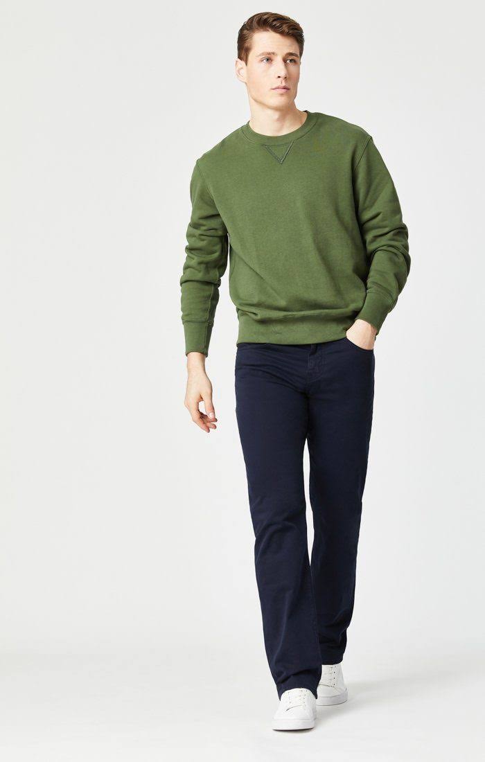 Mavi Jeans Matt Relaxed Fit Twill Pants - Blue - 34 x 34