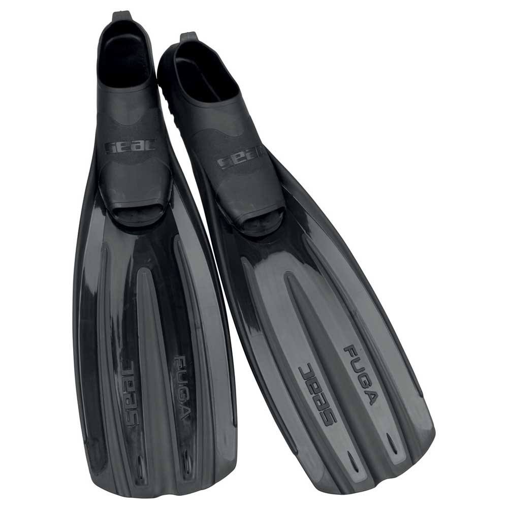 Seac Fuga Diving Fins (Black, 44/45)
