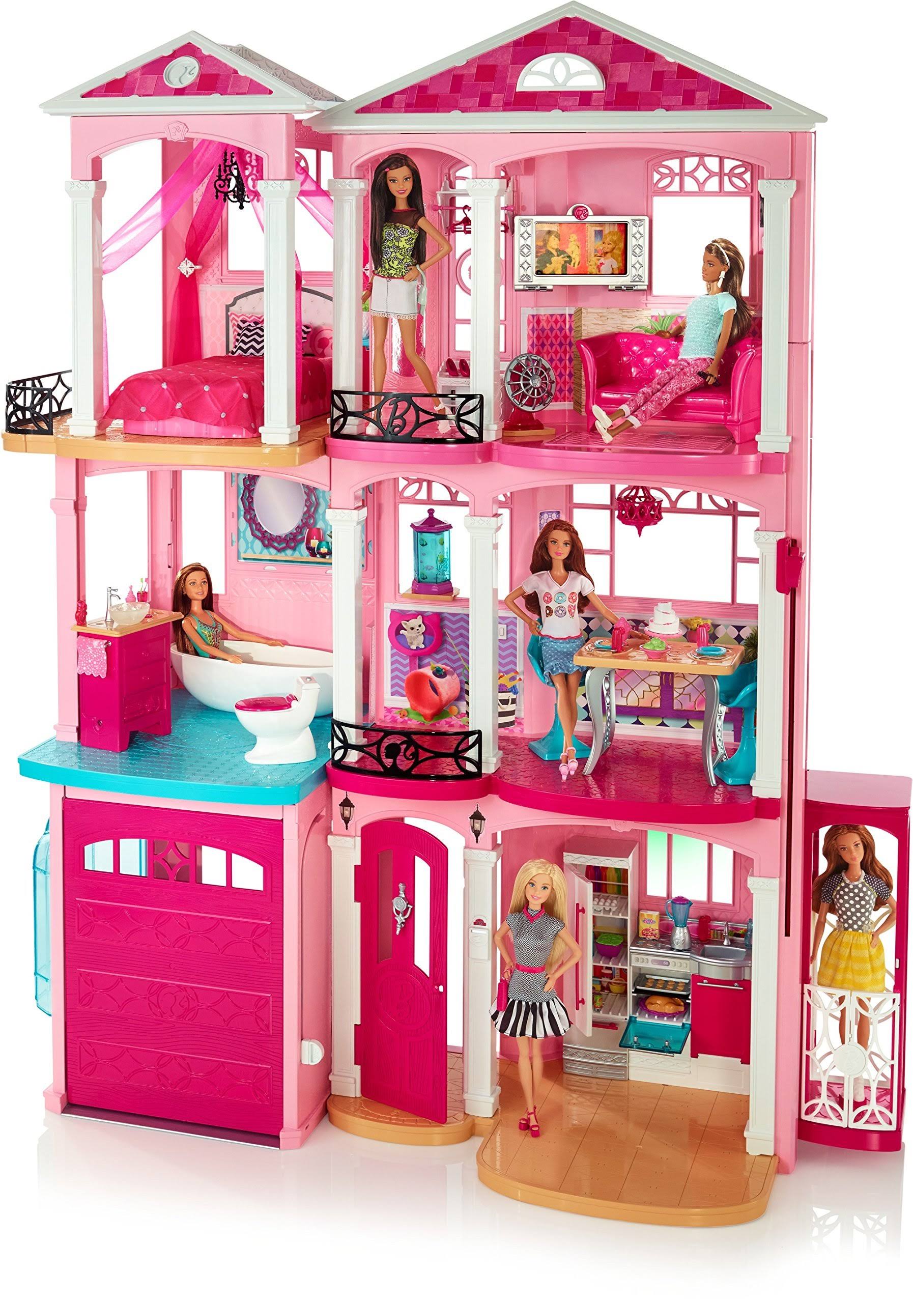 Barbie - Barbie Dreamhouse u0026 Bonus Fashionista Doll