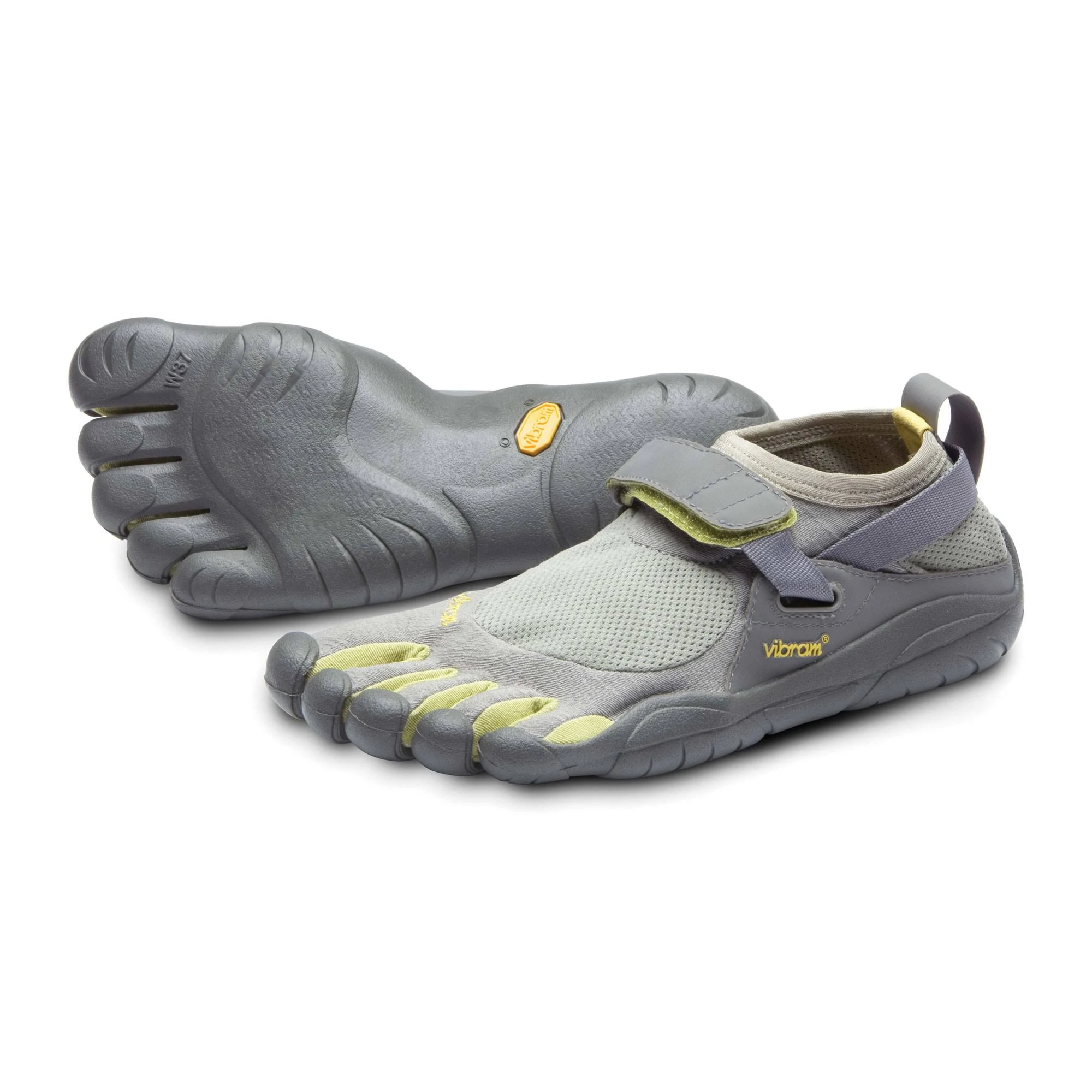 Vibram FiveFingers Men's KSO Shoes, Grey/Palm/Clay, 40
