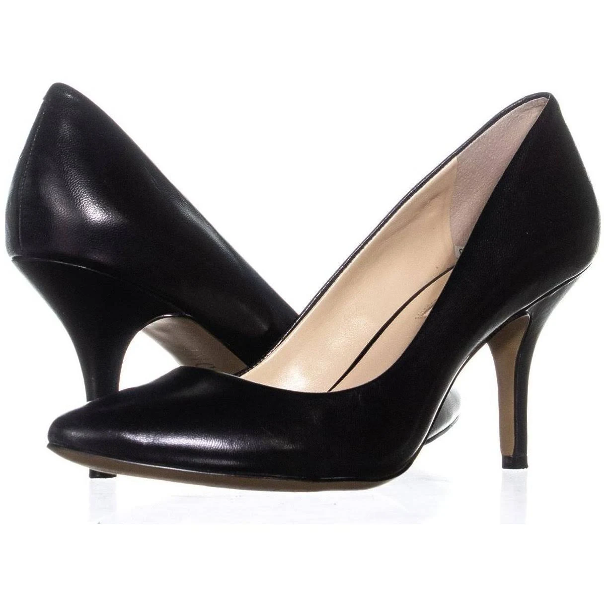 I.N.C. Women's Zitah Pointed Toe Pumps, Created for Macy's - Black 13M